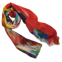 Custom Printing 100 Soft Wool Scarf Shawl for Winter And Autumn