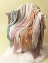 Manufacturing Designer Winter Ladies Handmade Wool Scarf for Gift 