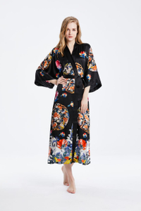 Printed Silk Robes In Bulk