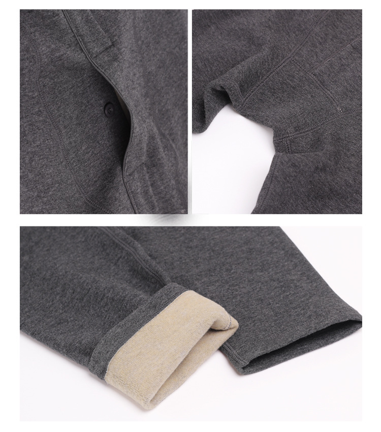Wholesale Custom Men's Long Johns Set Base Layer Underwear Winter Warm Thermal Underwear