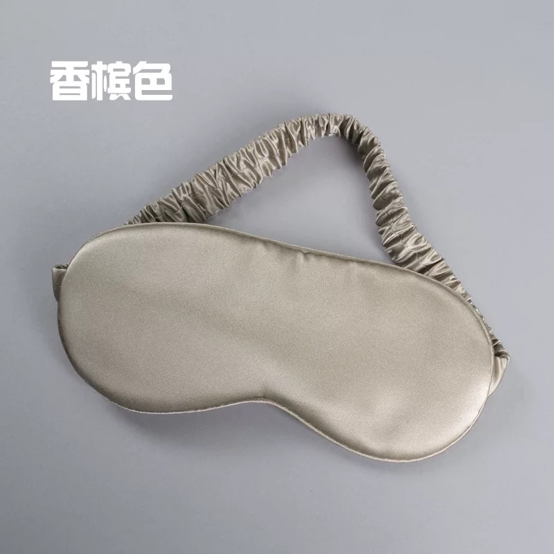 Wholesale Luxury Type Slip Type 19 Momme Silk Sleep Eye Mask with Customisation Service