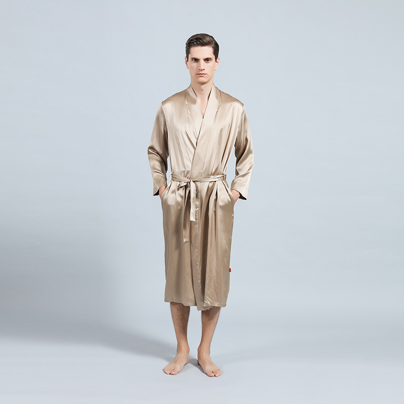 Custom Men's Silk Robes