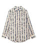 Custom Trendy Printed Blouse for Women with 100% Mulberry Silk From Garment Factory