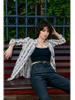 Custom Trendy Printed Blouse for Women with 100% Mulberry Silk From Garment Factory
