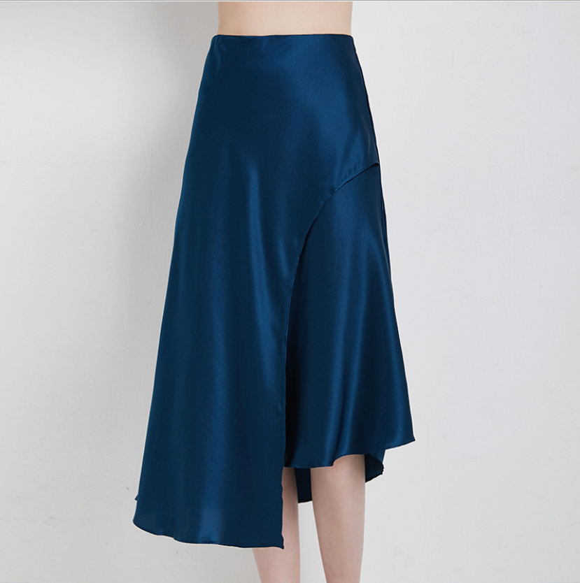 Wholesale Raw Silk Skirt Designs