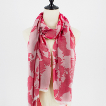 100% Sustainable Jacquard Rayon Oblong Scarf for Wholesale