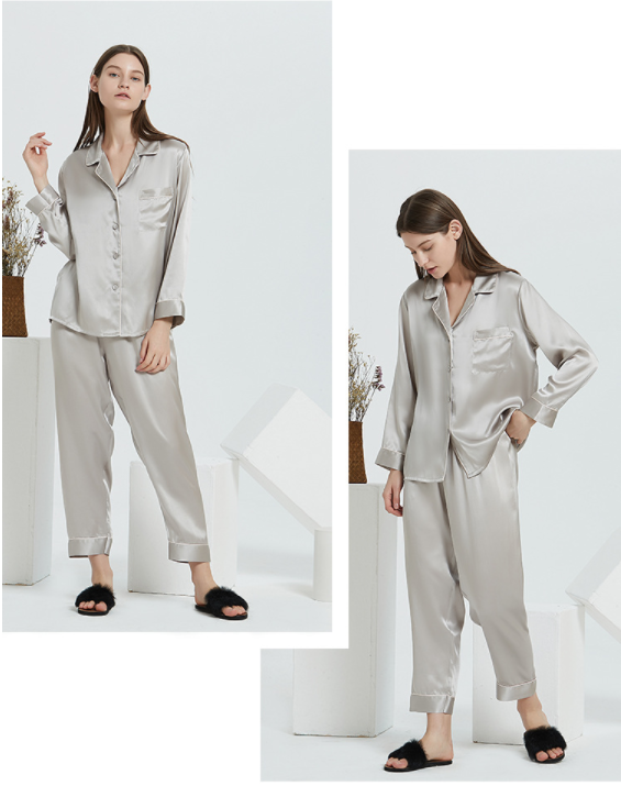 Custom Silk Pajamas Personalized Pajamas