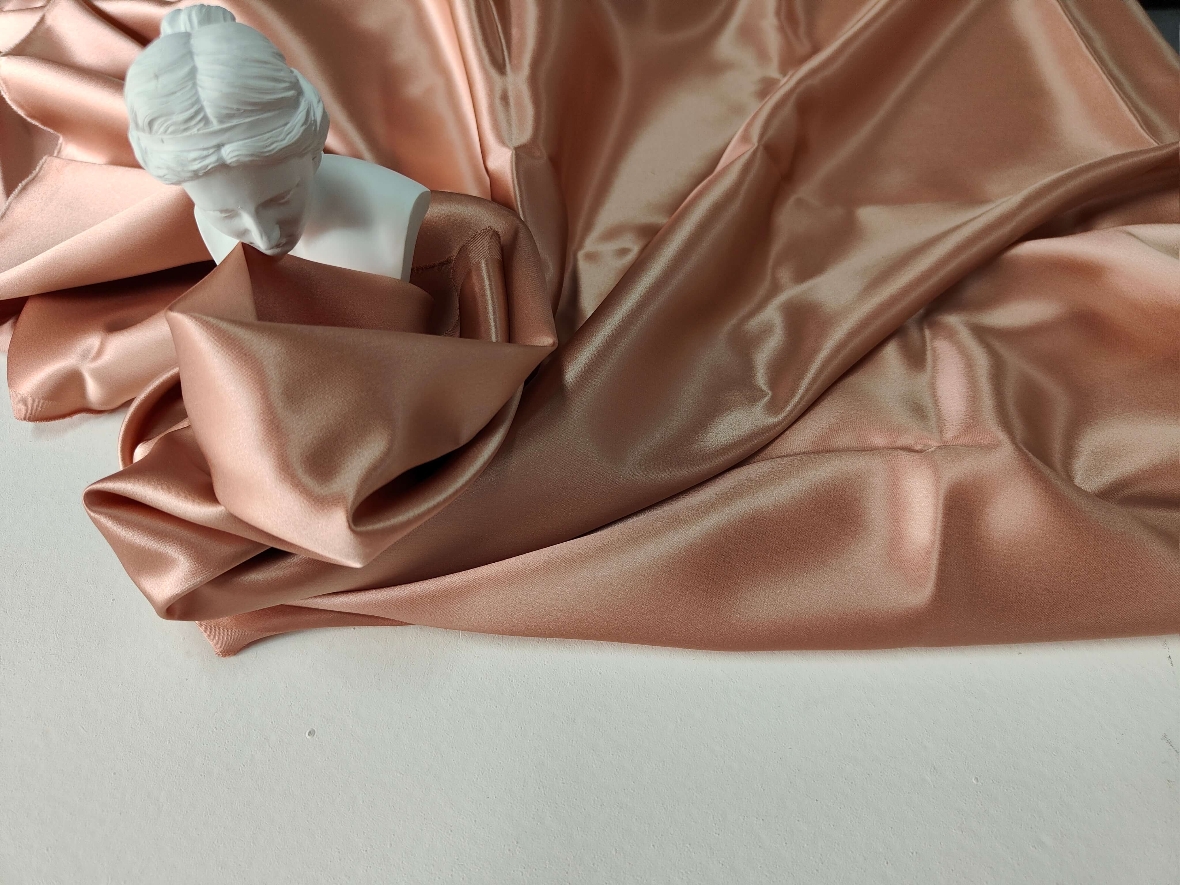 rose gold satin pants