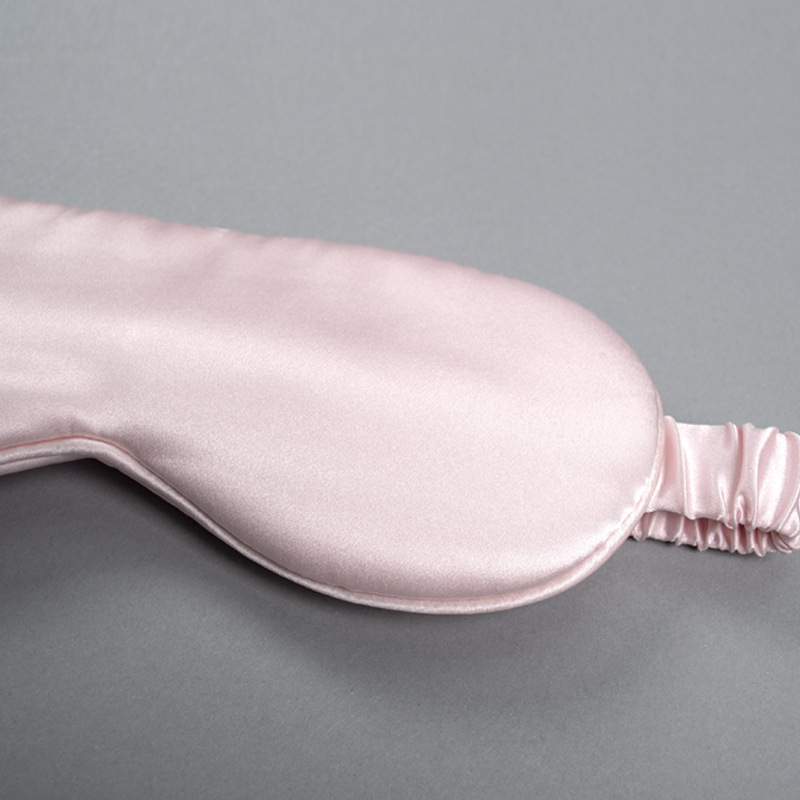 Wholesale Luxury Type Slip Type 19 Momme Silk Sleep Eye Mask with Customisation Service