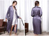 Custom 2pcs Long Length Kimono Robe Nightwear For Women From Clothing Manufacturer