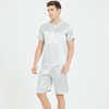 100% Pure Silk Unique DesignShort Sleeve Pajamas for Men